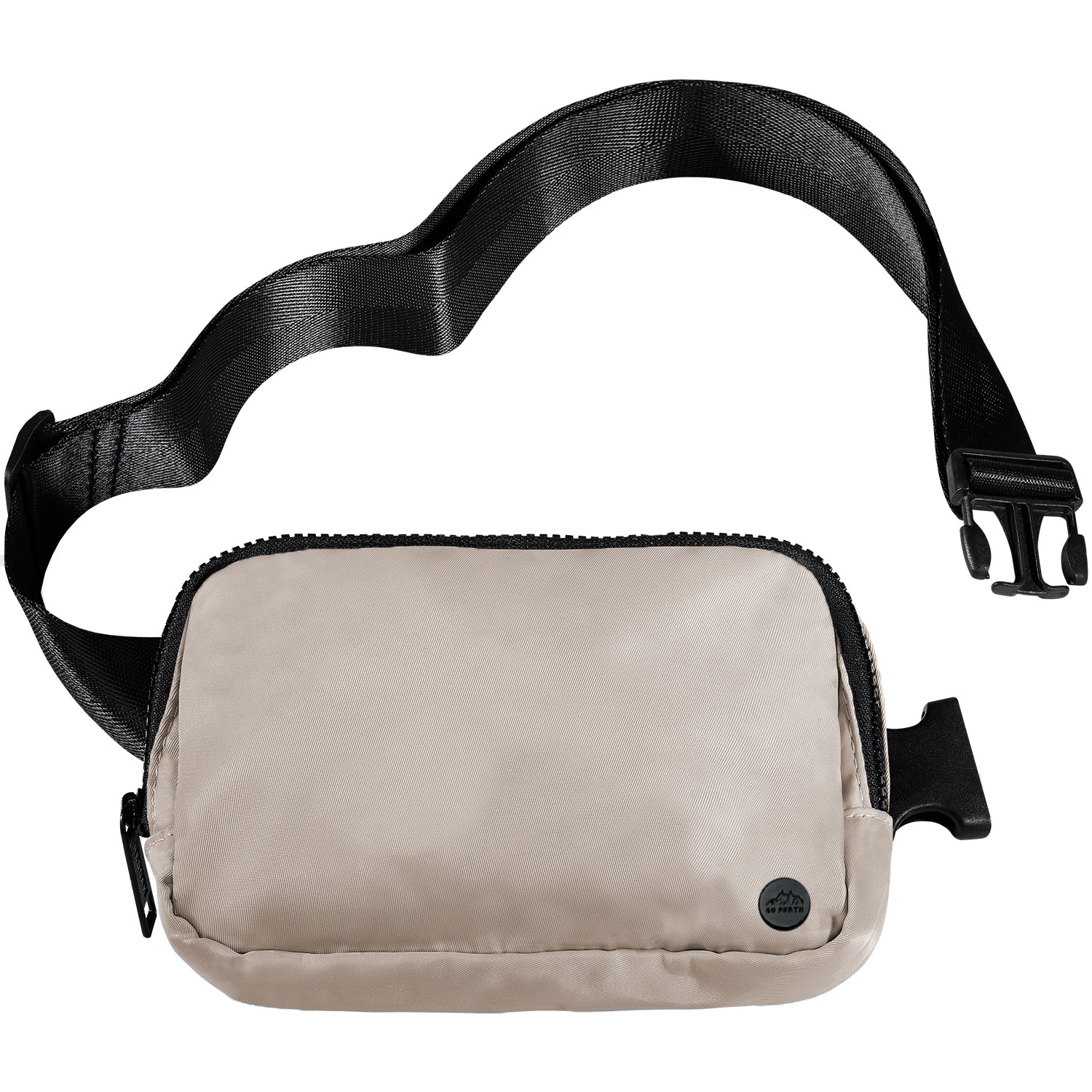 Cross Body Belt Bag Beige