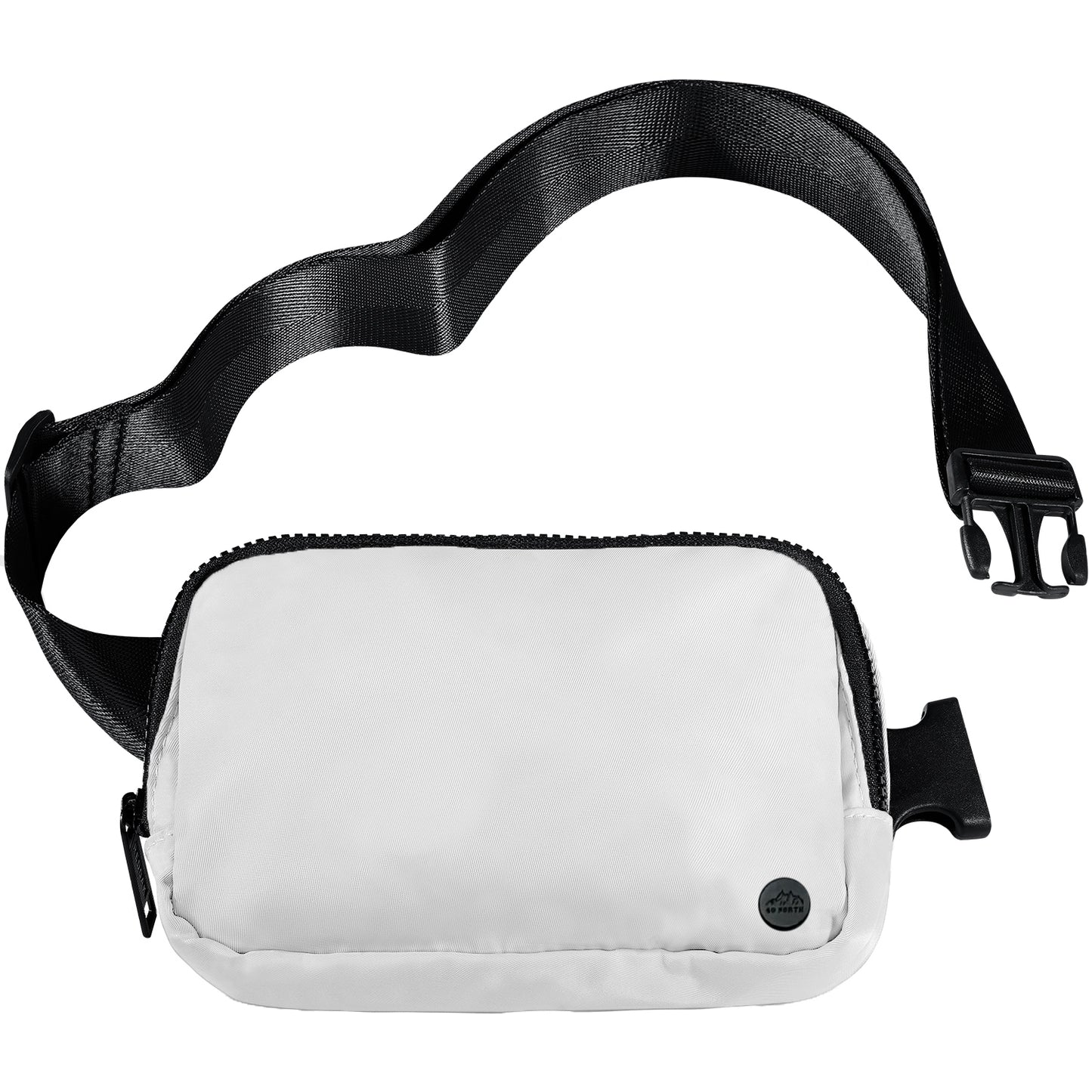 Cross Body Belt Bag (White)